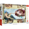 1000 Piece Jigsaw Puzzles Art Collection, The Creation of Adam by Michelangelo, Sistine Chapel, Art Puzzles, Adult Puzzles, Trefl 10590